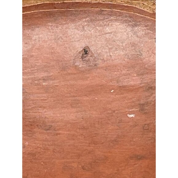 Handcrafted Terracotta Leaf Motif Bowl With Intricate Design - Picture 6 of 6